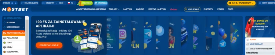 Mostbet Aplikacja Mobilna na Android & iOS